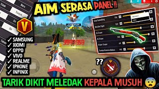 100% AUTO HEADSHOT 1 TAB ⚙️📲 CARA SETTING SENSITIVITAS FF AUTO HEADSHOT & SETTING KONTROL + DPI