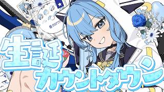 【生誕カウントダウン】みんなでカウントダウンしよ‼ もう18.8歳かあ～～【ホロライブ / 星街すいせい】