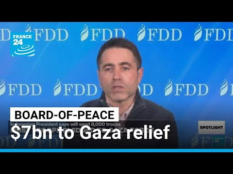 Board-of-Peace : Trump says members have pledged $7bn to Gaza relief • FRANCE 24 English