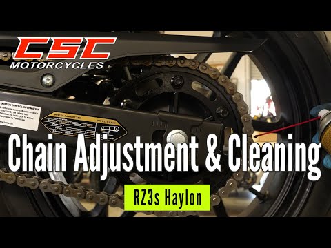 RZ3S Haylon - Chain Adjustment & Cleaning