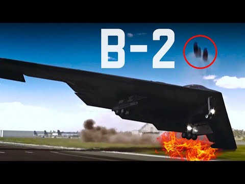 CRASH D'UN B-2 SPIRIT AUX USA : SOUCIS DE SONDE