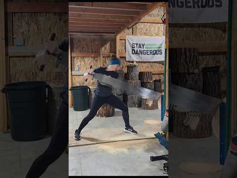 My morning routine lately #workoutroutine #extremesports #bowhunting #woodchopping