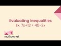 Inequalities and Simplification Concepts