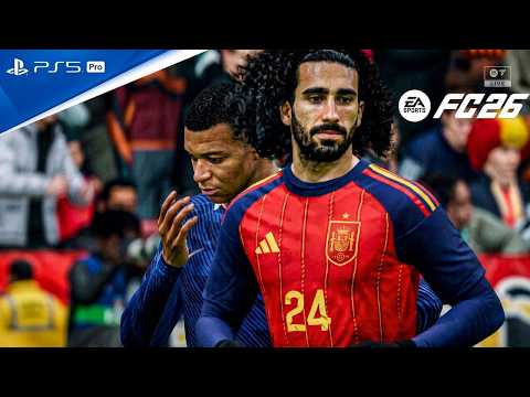 Spain vs France - Semi Final | FIFA World Cup 2026 - Simulation FC 26