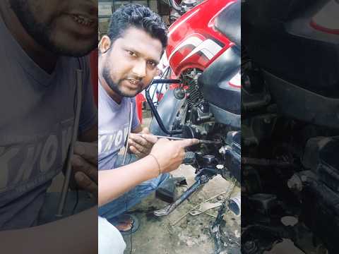 TVS sport chain spocket sound problem #shortsvideo #youtubeshorts