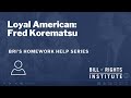 Fred Korematsu's Legacy and Impact