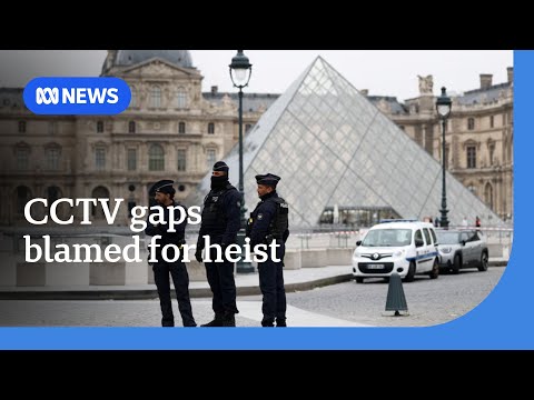 YouTube video thumbnail: Louvre Chief Blames CCTV Gaps for Brazen Jewellery Heist