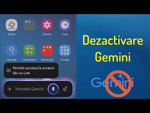 Dezactivare Gemini pe Android