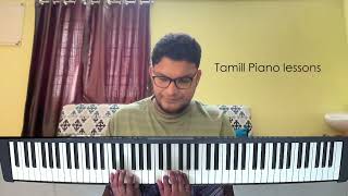 10 Piano Finger Exercises for begginers - Tamil Piano Lessons