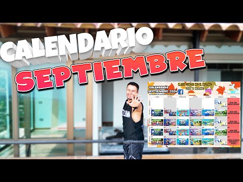 CALENDARIO SEPTIEMBRE 2024 | Boombox Fitness