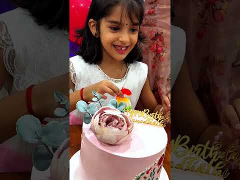 Glimpses from Arundhati's Birthday Celebration ✨ BIRTHDAY CAKE CUTTING