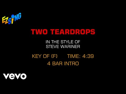 Steve Wariner – Two Teardrops (Karaoke)