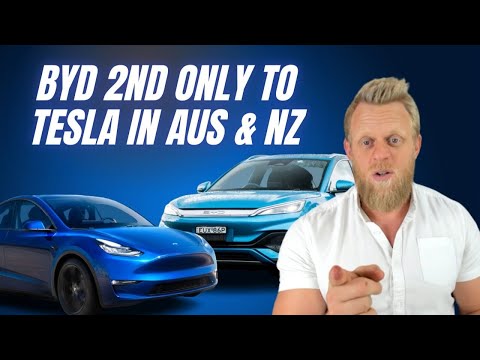 BYD already 2nd best selling EV manufacturer in Australia & NZ