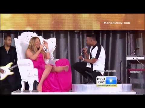 Mariah Carey And Miguel - Beautiful (Live On Good Morning America)