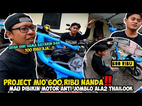 MIO HARGA 600 RIBU NANDA❗PROJECT NANDA BANGUN MIO HAMPIR JADI