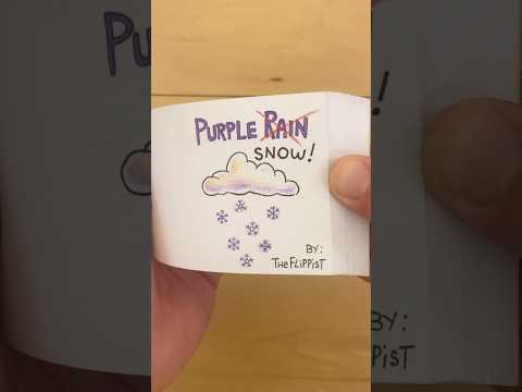 Purple Snow (a PRINCEmas flipbook)