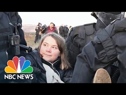 Greta Thunberg detained while protesting German coal mine