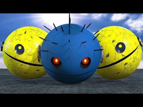 Robot Pacman vs Cartoon Cat vs Ms Pacman vs Scary Pacman X--232