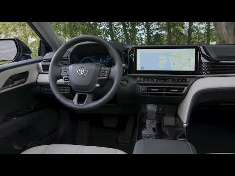 2025 Toyota Camry XLE AWD Interior Design in Ocean Gem