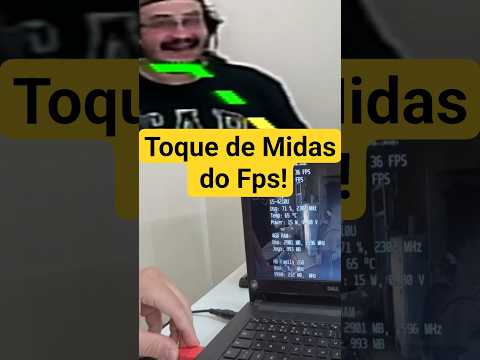 TOQUE DE MIDAS DO FPS! #shorts