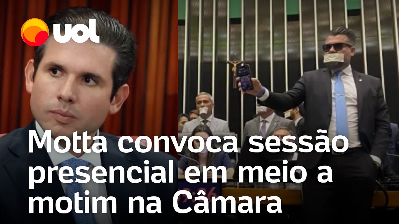 Motta convoca sessão presencial em meio a motim de deputados na Câmara