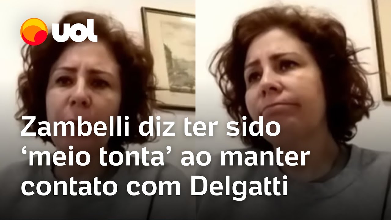Condenada Zambelli tenta justificar conversas com hacker Sou meio tonta não tem explicação