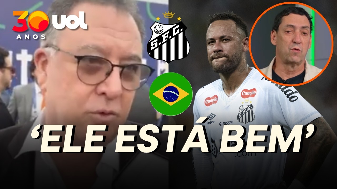 PVC: POSIÇÃO DO PRESIDENTE DO SANTOS É POSIÇÃO OFICIAL DO CLUBE! PVC LEMBRA DECLARAÇÃO SOBRE NEYMAR