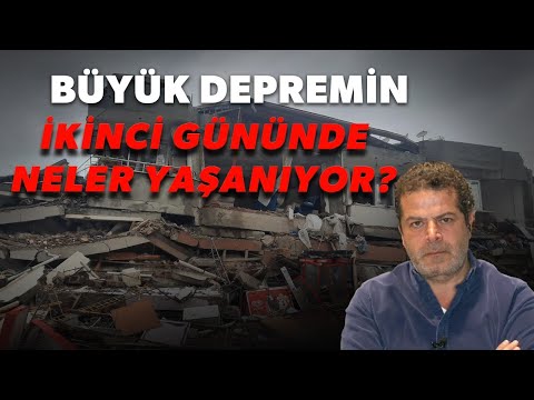 ÖFKE VE UMUT;DEPREMİN İKİNCİ GÜNÜNDE NELER OLUYOR? CÜNEYT ÖZDEMİR CANLI YAYINDA...
