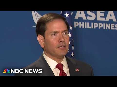 Marco Rubio describes Trump's military strategy with Iran as a ‘head for an eye’