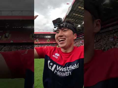 POV: Assist in a Charity Football Match! ⚽️ #Shorts