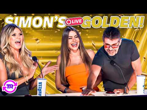 Simon Cowell SMASHES First Live GOLDEN BUZZER For Underdog on AGT 2024 Quarterfinals!