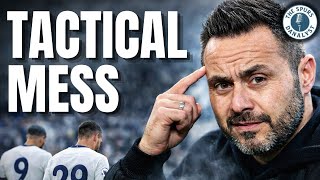 Why De Zerbi’s Tactical Plan Failed vs Sunderland