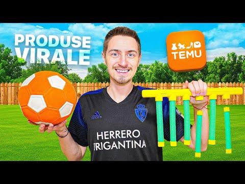 TESTEZ PRODUSE VIRALE DE FOTBAL de pe TEMU