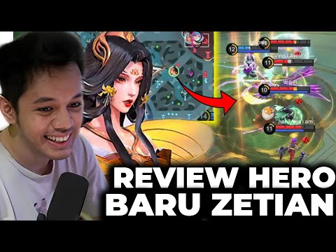 Review Hero Baru Zetian!! Support Paling OP Ultinya Global + Stun!! - Mobile Legends