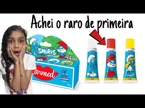 Achei o carmed raro dos smurfs #carmed