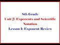 Exponential Growth and Dilation Concepts