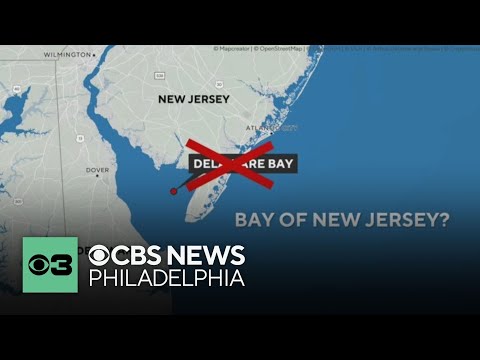 YouTube video thumbnail: New Jersey State Sen. Proposes Idea to Rename Delaware Bay