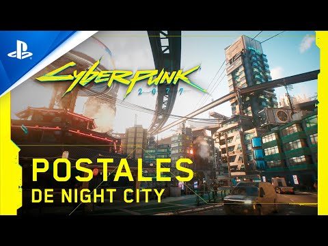 Cyberpunk 2077 - Postcards from Night City - Tráiler PS5 con subtítulos en ESPAÑOL | PS5
