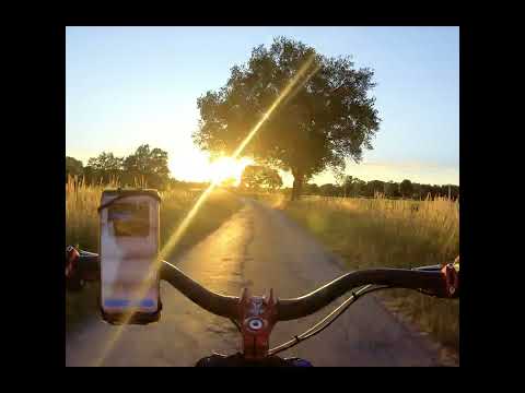 Epischer Sunset Ride - 19KW Power E-Bike Teleport Prime Sabvoton 72200 unlocked E-Mtb QS205 #shorts
