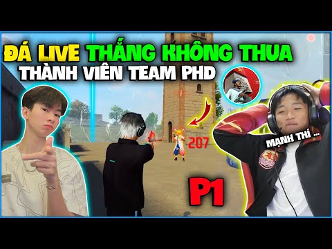 NTN chơi lớn " Đá Live FF Thắng Không Thua " Trong Team PHD Kèo ONESHOT Và Cái Kết ? P1