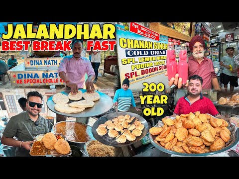 Punjab Tour Ep- 15 | Jalandhar Best Breakfast | Punjab Famous Food | Punjab Street Food