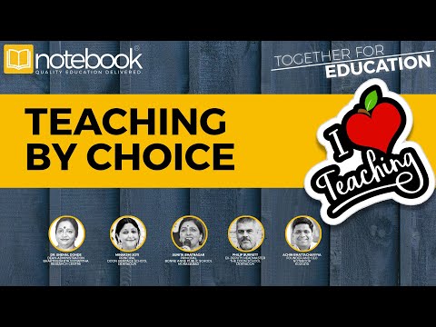 Notebook | Webinar | Together For Education | Ep 121 | Teaching by Choice