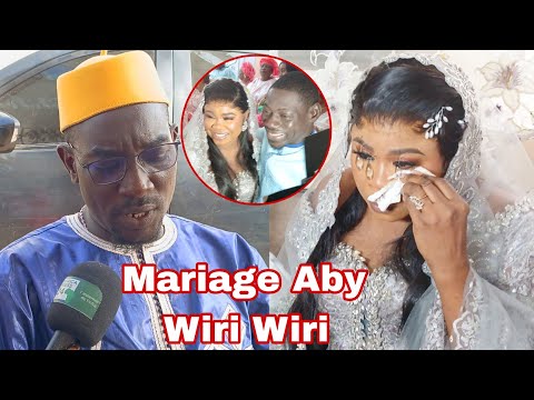 Témoignage émouvant de l'artiste comédien Kaw à fait pleurer Aby Wiri Wiri lors de son Mariage 😭...