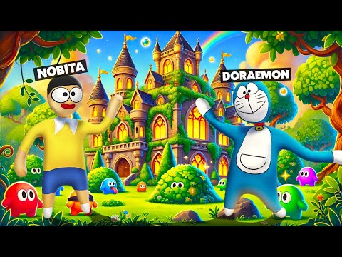 DORAEMON And NOBITA Did Fast Hide & Seek In Castle In HFF !!! 😲