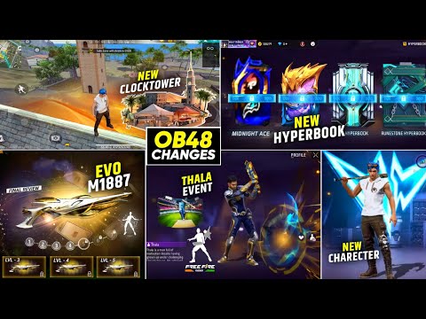 OB48 Update All NEW Changes Free Fire | Free Fire New Event | Ff New Event | Upcoming Events in Ff