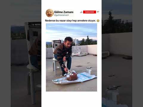 Nedense bu nazar olayı hep annelere oluyor.