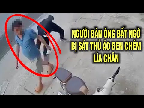 Đi trên đường, người đàn ông bất ngờ bị sát thủ áo đen chém | Hành Trình Phá Án Mới 2023