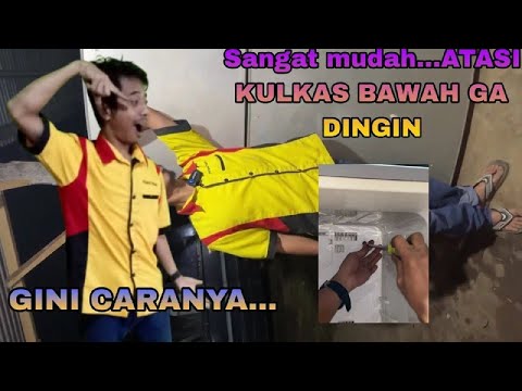 Jangan mau di tipu..!! Kulkas bawah ngga dingin