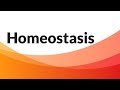Homeostasis and Regulation in Organisms