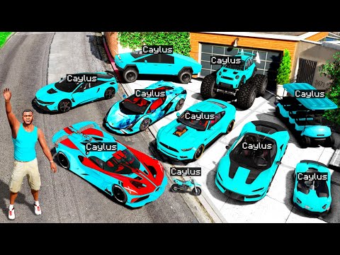 Collecting CAYLUS SUPERCARS in GTA 5!